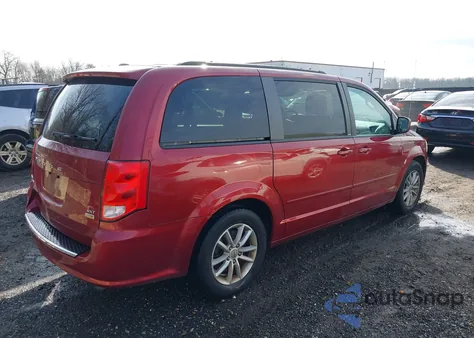 2014 Dodge Grand Caravan Sxt/Sxt 30Th Anniversary from USA, damaged, VIN 2C4RDGCG1ER254083